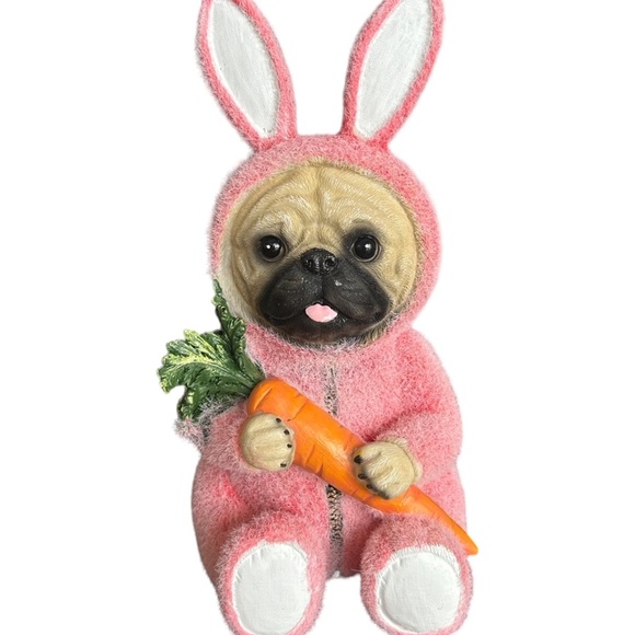Other - Pink Easter Bunny Pug